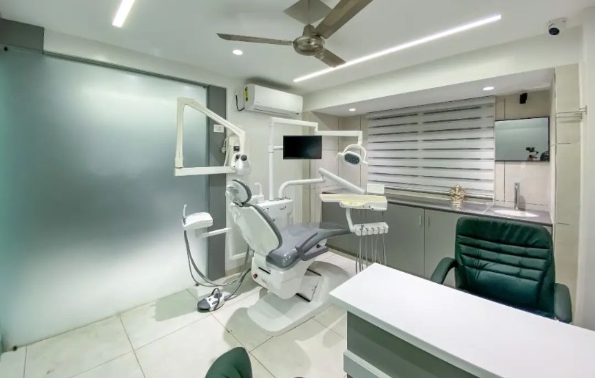 Consultation room at Shree Sadguru Dental Clinic
